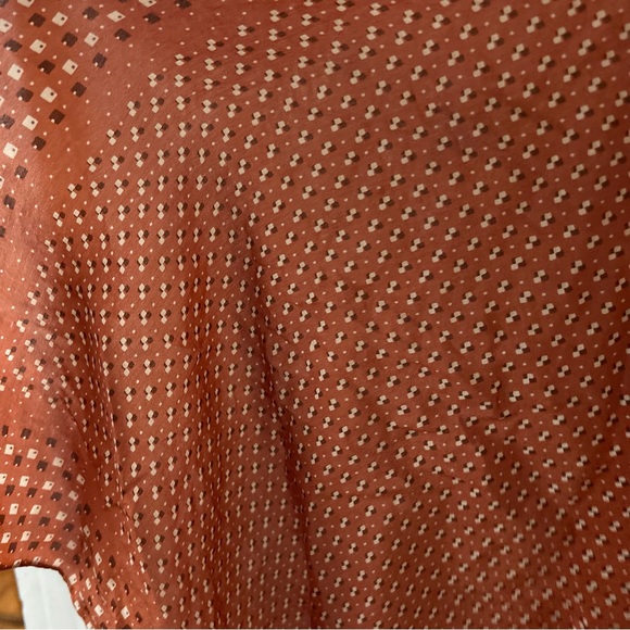 Retro Patterned Scarf/Wrap - Picture 3 of 3